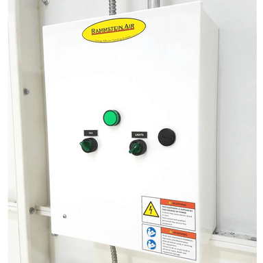 PSB-SEMIDD26B-ASY-AK Semi Downdraft Paint Booth - Controller  View