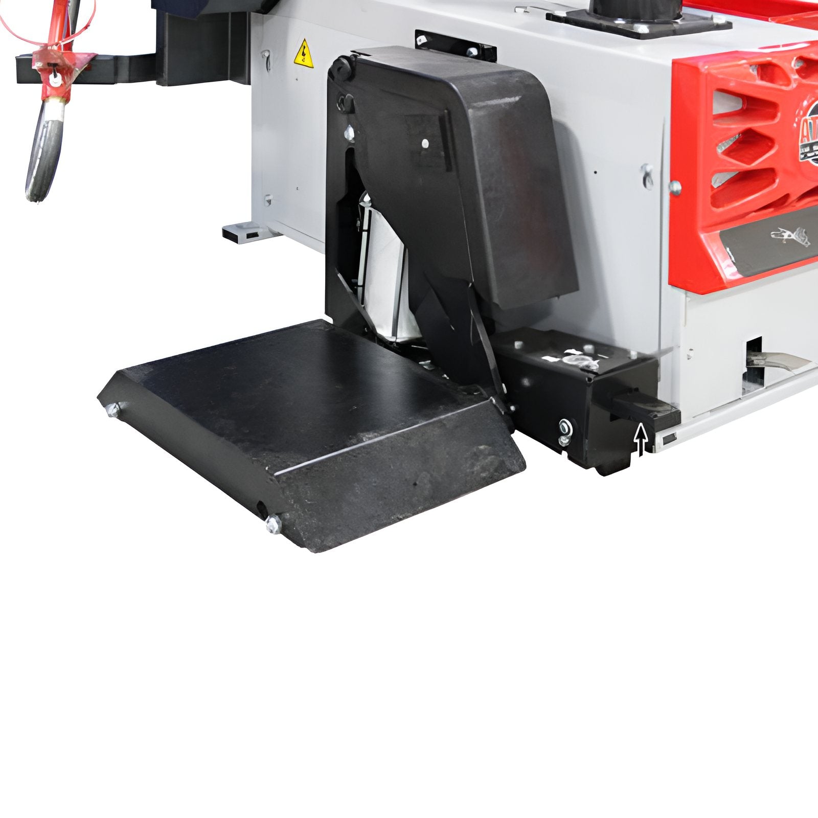 PTC500 Center Post Tire Changer w/ Assist Arms Footer View