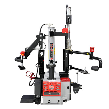 Atlas PTC500 Center Post Tire Changer w/ Assist Arms Front View