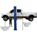 Atlas PV10PX 10,000 lb Overhead 2-Post Lift Side View Lifting High