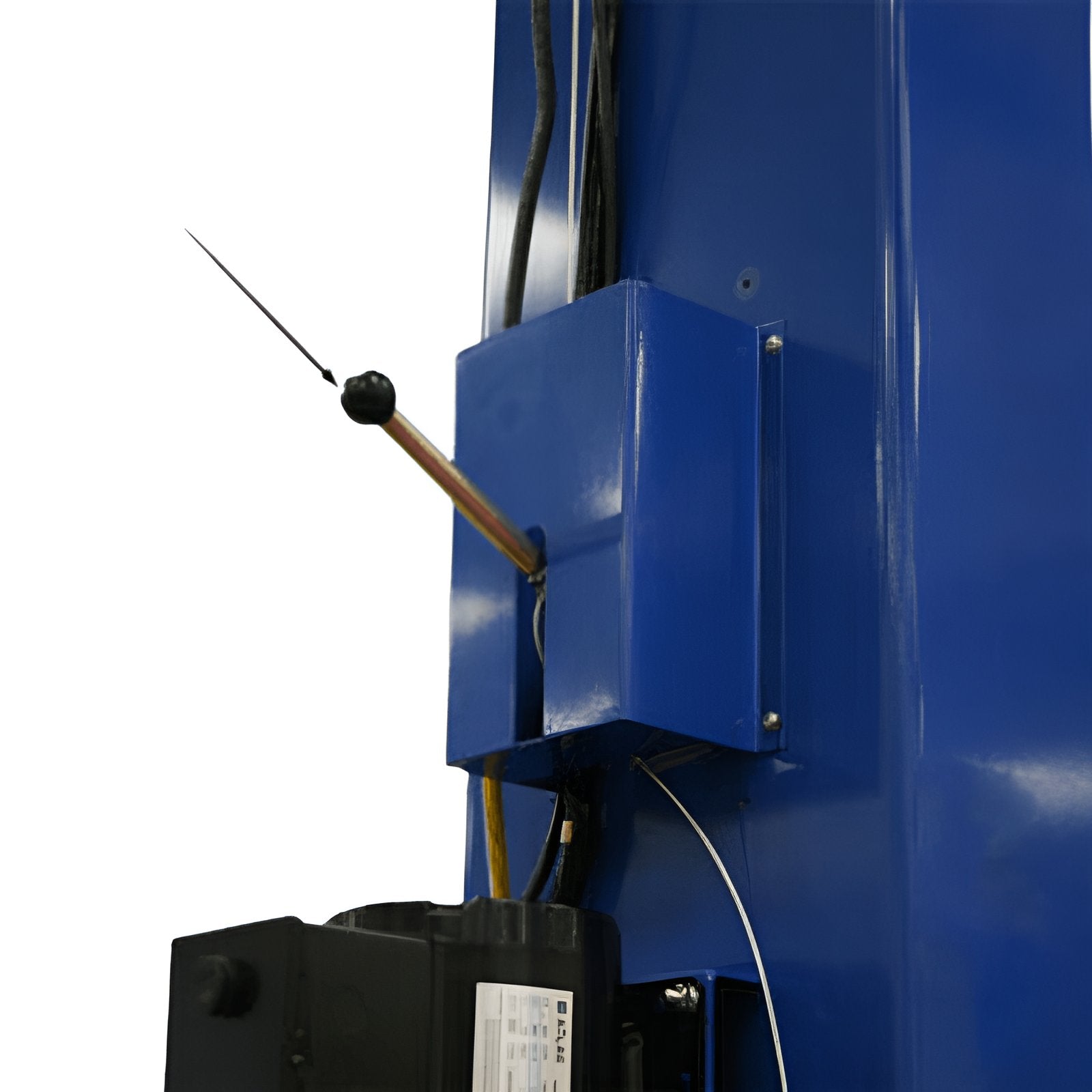 Atlas PV10PX 10,000 lb Overhead 2-Post Lift Lever View