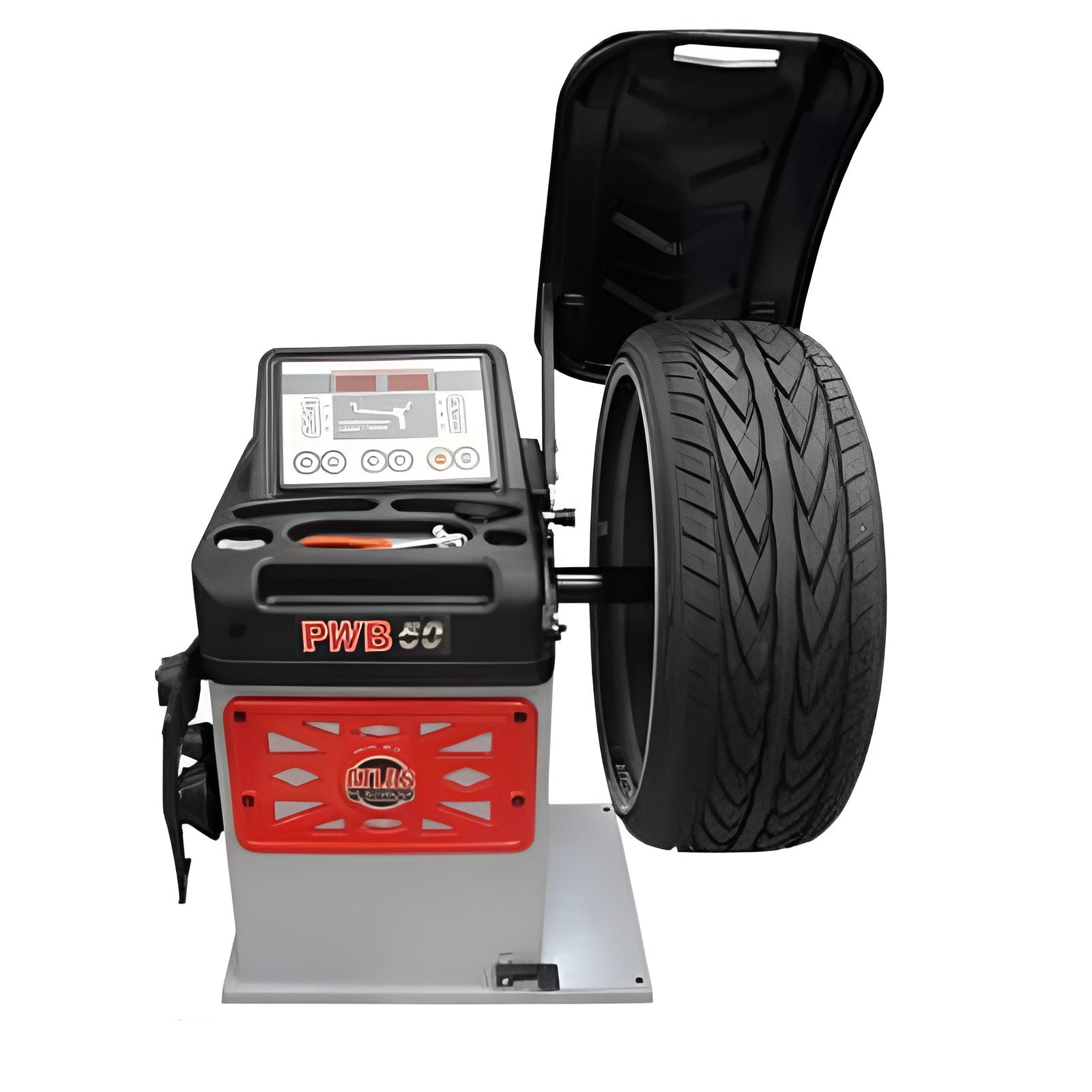 Platinum PWB50 Premium 2D Computer Wheel Balancer by Atlas Front View