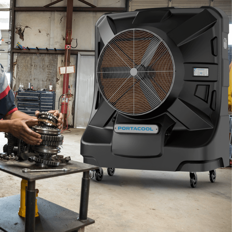 Apex™ 4000 Portable Evaporative Cooler by Portacool Auto Shop View