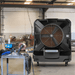 Portable Evaporative Cooler Portacool Apex™ 4000 In Use in Garage View