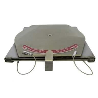 QSP 25-130-P Stainless Steel Medium-Duty Turnplates with Pointer