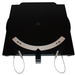 QSP 25-131-P Medium-Duty Turn Plates with Pointer – Powder-Coated Steel, 7,500 lb Capacity
