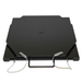 25-140-B 4500lbs Passenger Mild Steel Turn Plates- BLACK by QSP