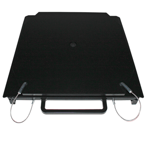 25-24-B Heavy-Duty Truck Turn Plates with Handle by QSP Upper angle view with handles