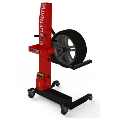 QSP LM-200-R2 Rechargeable Tire & Wheel Lift Front View with Wheels