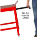 Rolling Compensation Alignment Stand RB-24 2500lbs with Handle View
