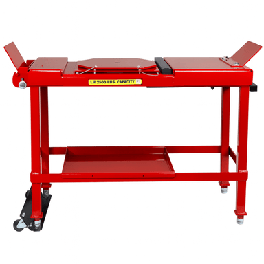 QSP RB-24 2500lbs Rolling Compensation Alignment Stand Side View