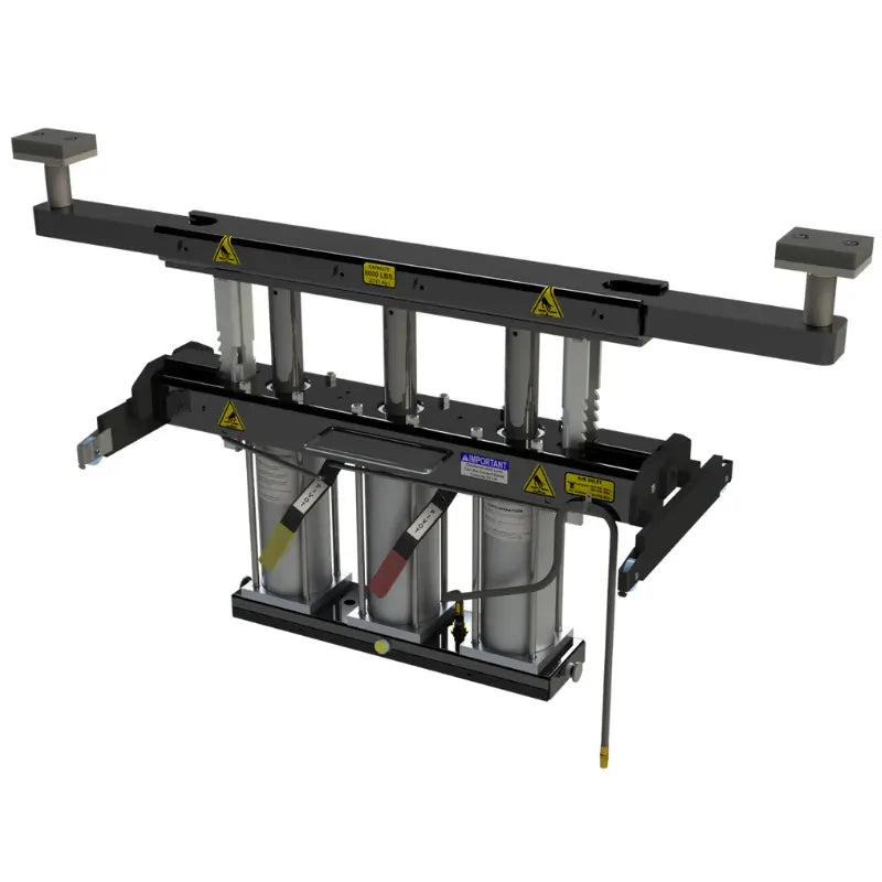 6,000 lb. Capacity Pneumatic Pivoting Rolling Jack QSP RJ-6000 Front View