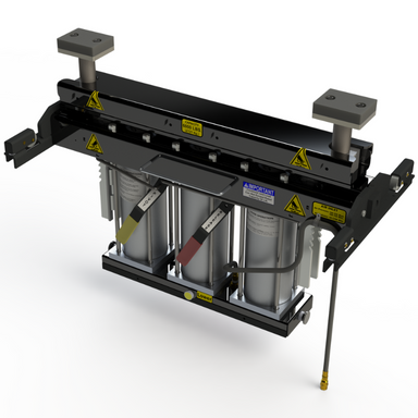 QSP RJ-7000 7,000 lb. Capacity Pneumatic Pivoting Rolling Jack