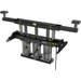 QSP RJ-7000 7,000 lb. Capacity Pneumatic Pivoting Rolling Jack Front View Lifting High