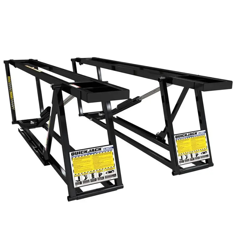 BendPak 5000TLX 5,000lb Low Rise Scissor Lift - Ext Length Side View