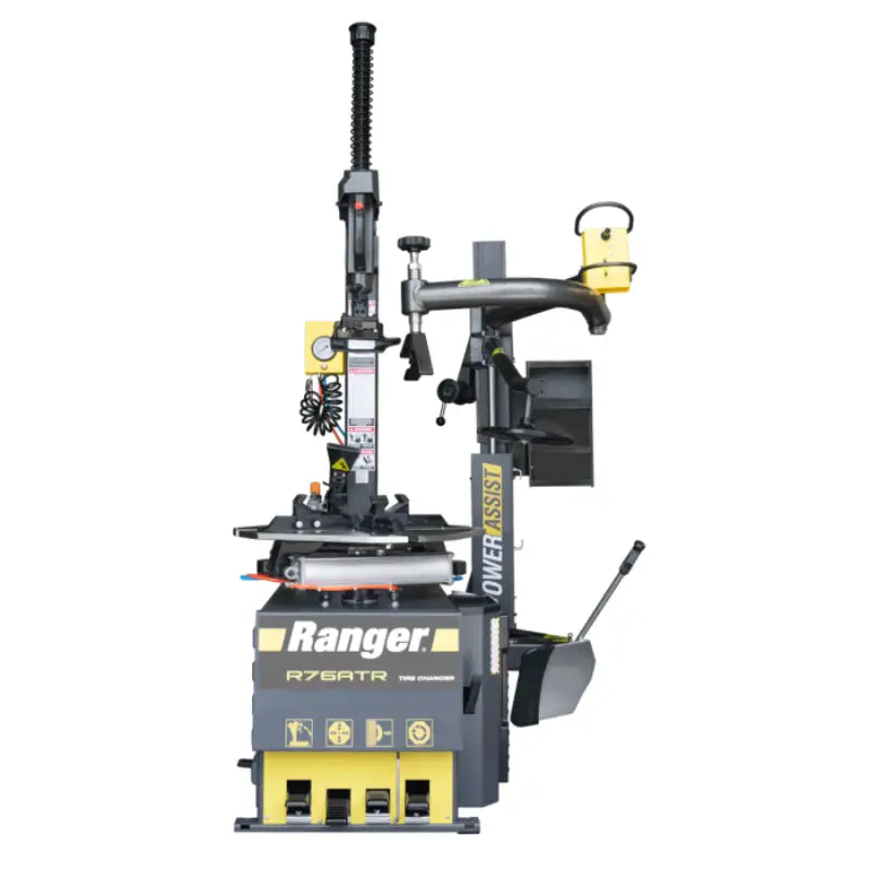 Ranger R76ATR + DST30P Wheels and Tires Package Deal Combo - Tire Changer View