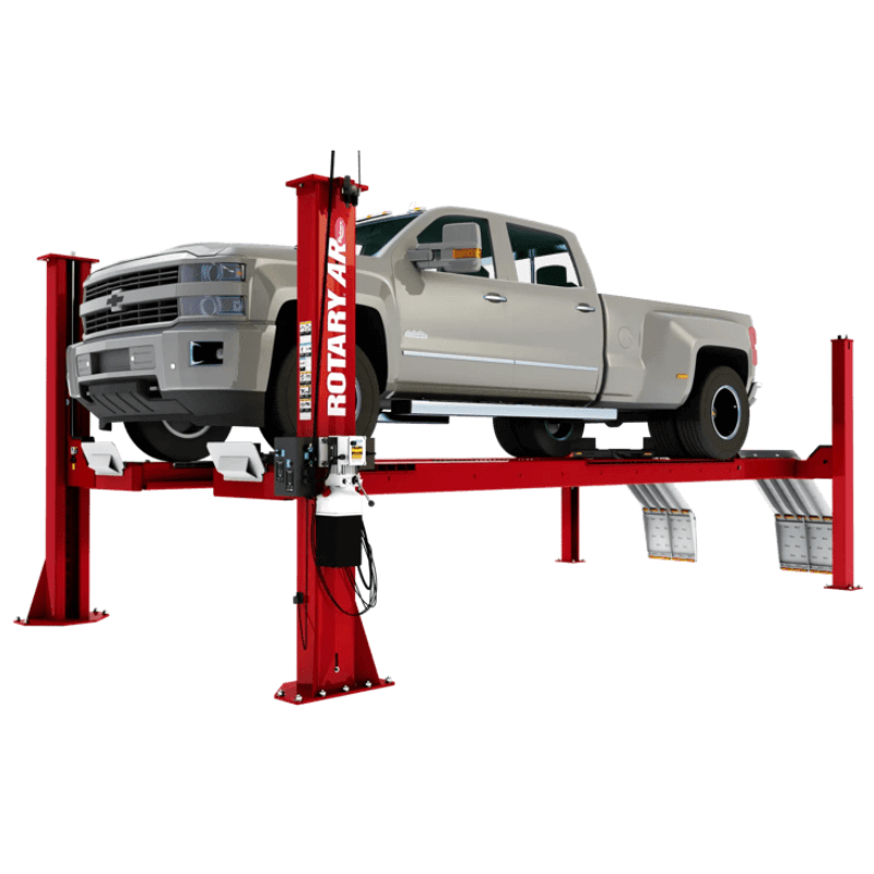 Rotary ARO16 16,000 Lbs. Four-Post Open Front Lift | Drive-On Alignment Lift