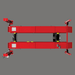 Rotary ARO22 22,000 Lbs. Four-Post HD Open Front Lift Upper View