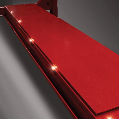 ARO22 22,000 Lbs. Four-Post HD Open Front Lift Ramp with Lighting View