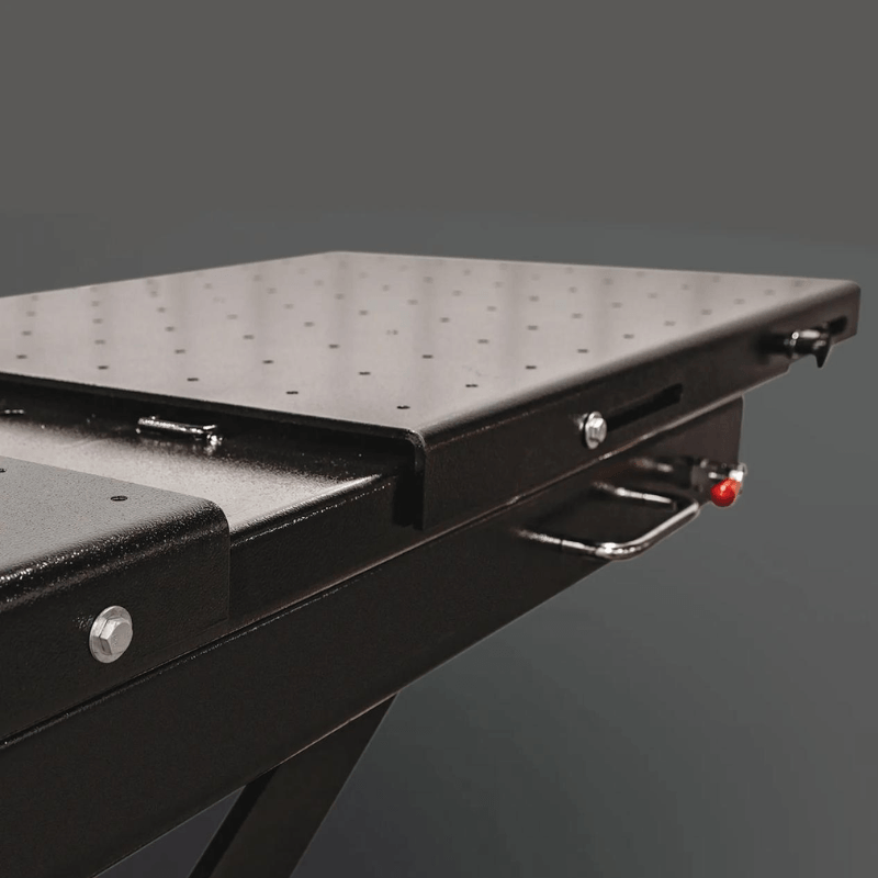LT35A Air-Hydraulic Lifting Table Edge View