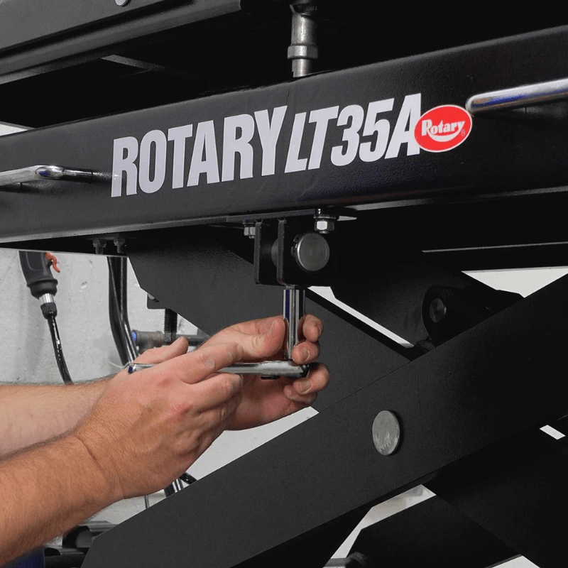Rotary LT35A Lower Part View