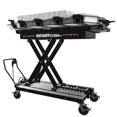 Rotary LT35A Air-Hydraulic Lifting Table Side View