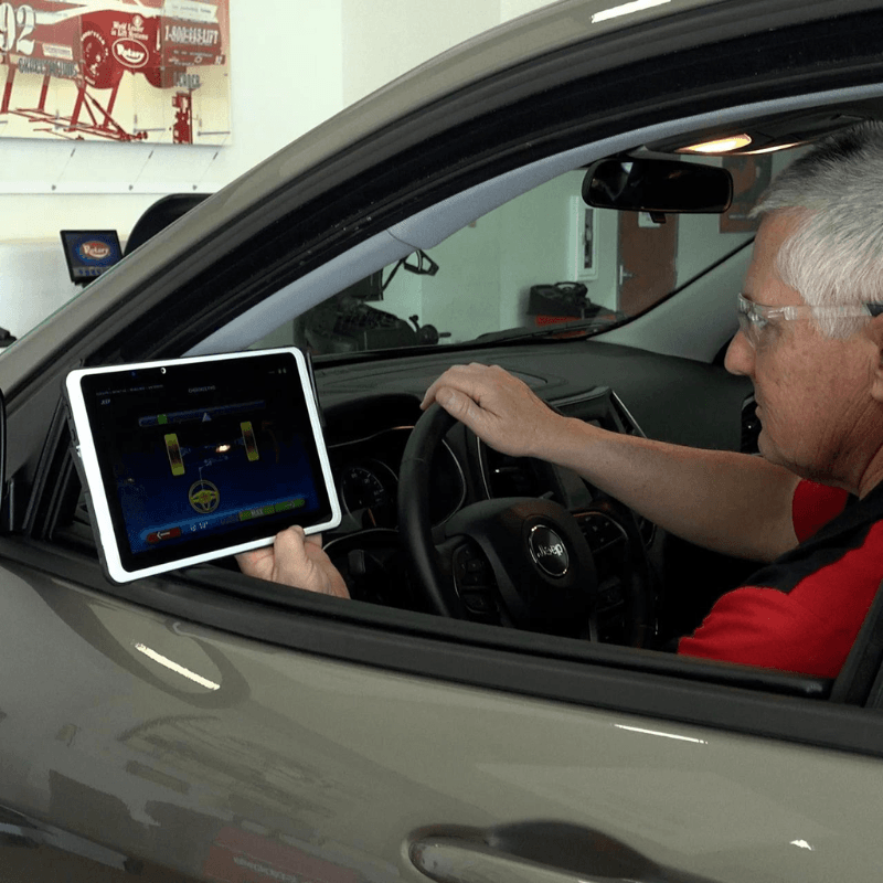 Alignment Rack Tablet Rotary R1065 Mobile Tablet Wheel Alignment System — HeavyLiftDirect