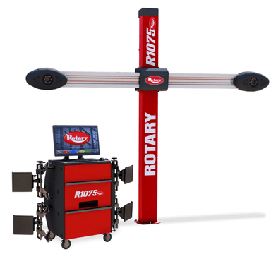 Rotary R1075 Wheel Alignment System - Tower Aligner Front View