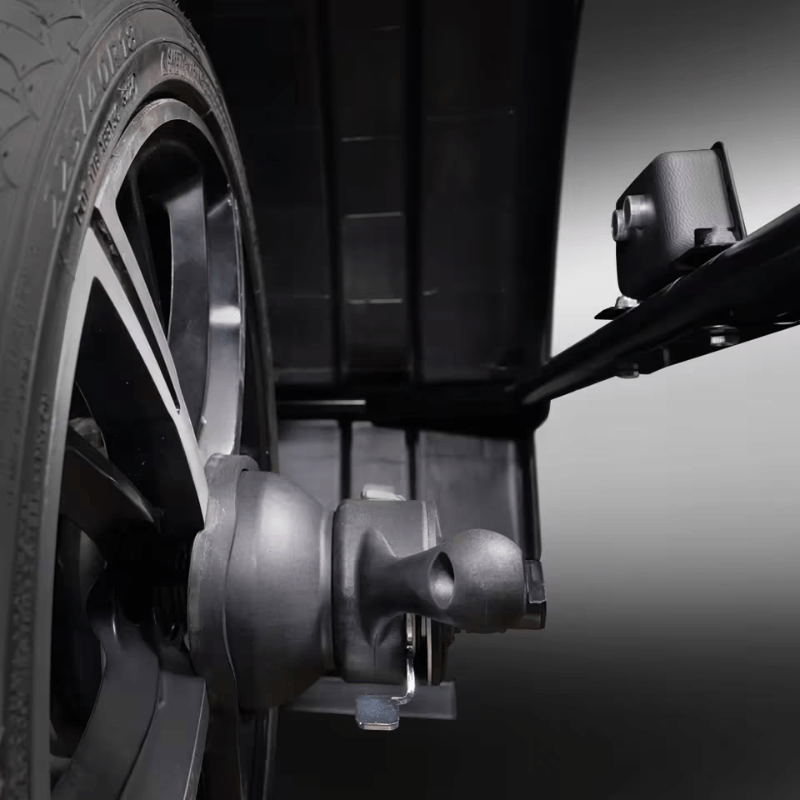 Rotary R190 Attached to the Wheel Roim View