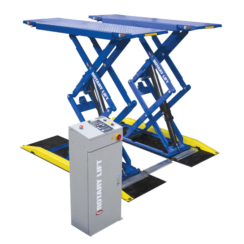 Rotary RLP77 7,700lb Scissor Lift - Full Rise; ALI Certified