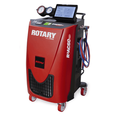 Rotary R3AC60 Automatic A/C Cart Machine Side View