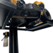 Tuxedo SC-2K Single Post Platform Storage Lift - Vehicle Lifting High Lower View