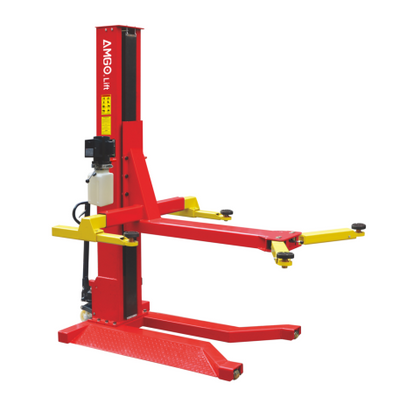 SML-7 Car Lift by amgo - SIde view red