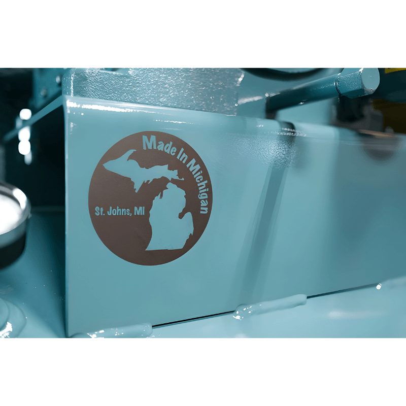 92012-FP 120 Gallon Performance Package Air Compressor - Made In Michigan Logo View