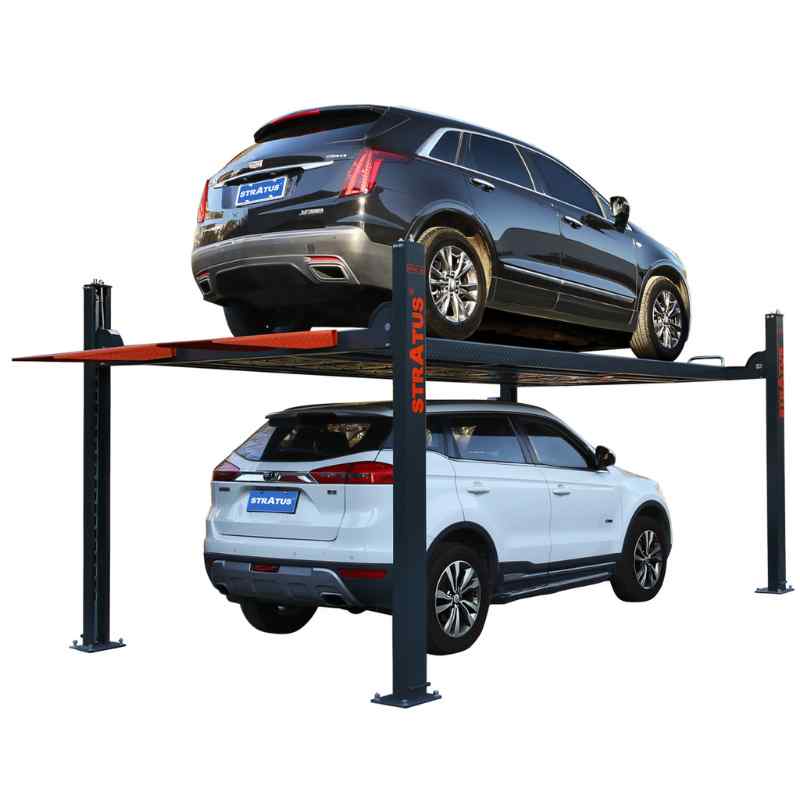 Stratus SAE-P410 10,000lb 4 Post Capacity Vehicle Storage Lifts ...