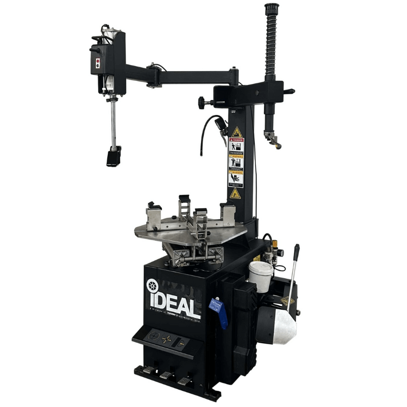 TC-400M-B-PL230-K-BLK Motorcycle / ATV Tire Changer by iDeal - Front View