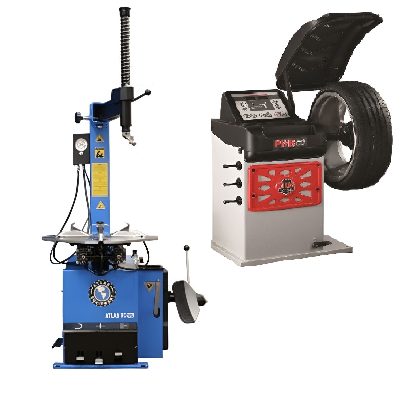 TC229 Tire Changer and PWB50 Wheel Balancer Combo by Atlas