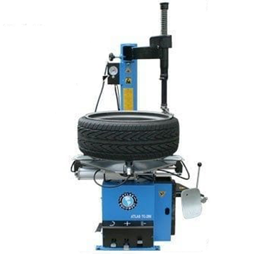 Tire Changer TC289  Front view with wheel