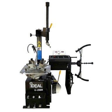 TCWB-PSC206M-iDEAL BLK Tire Changer And MC Wheel Balancer by iDeal - Front View