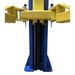 Tuxedo TP9KACX, 9,000 lb 2 Post Car Lift Clear Floor - Asymmetric by Tuxedo Arm Base View