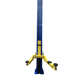 TP9KACX, 9,000 lb 2 Post Car Lift Clear Floor - Asymmetric Center View