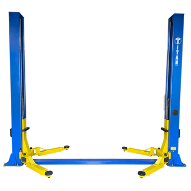HD2P-9000AF 2-Post Lift Gen-2 by Titan Front View