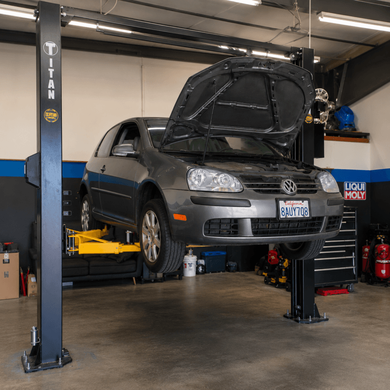 VW Rabitt on itan 9KMSC - Customer install with HeavyLift Direct - Happy customer