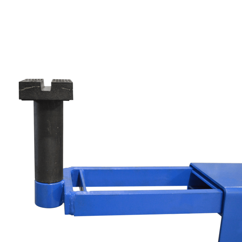 RJ-6K-HP 6,000 lb Rolling Bridge Jack - Rubber Pad Adapter View