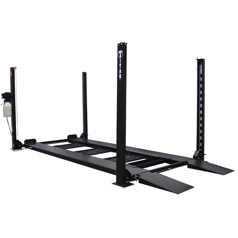 SDPL 8000 4 Post Lift Right Side View