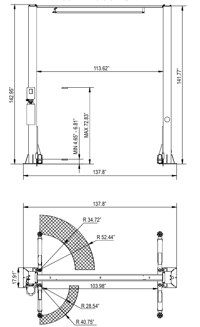 Titan TTN-HD2P-9000AC Diagram View