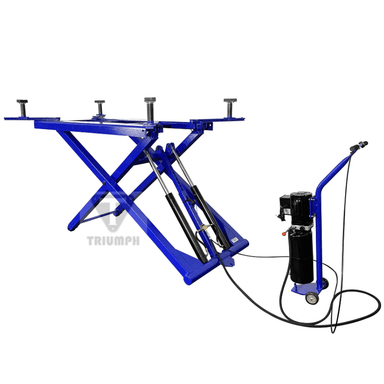 NMR-6 6000 lb Mid Rise Scissor Lift Triumph side view