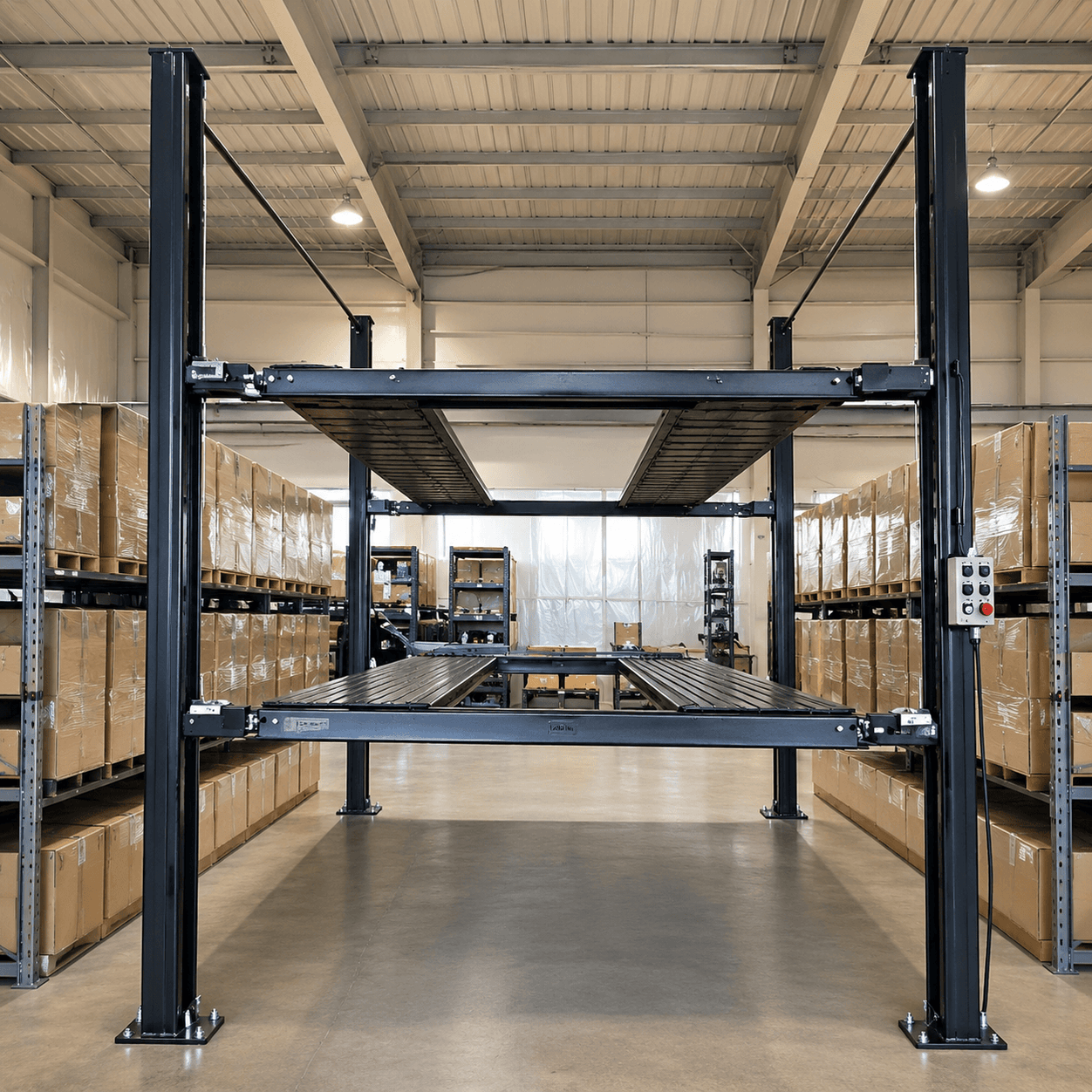 Three Car Lifts - Shop Triple Stacker Car Lifts | HeavyLift Direct ...
