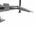 NSS-5x2 10,000 lb 3 Car Four Post Lift Front Ramps View