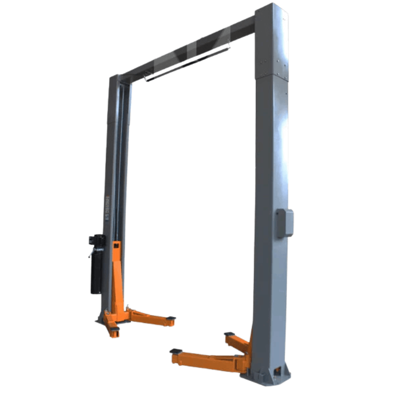Triumph NTO-16, 16,000 lb 2 Post Lift Side View